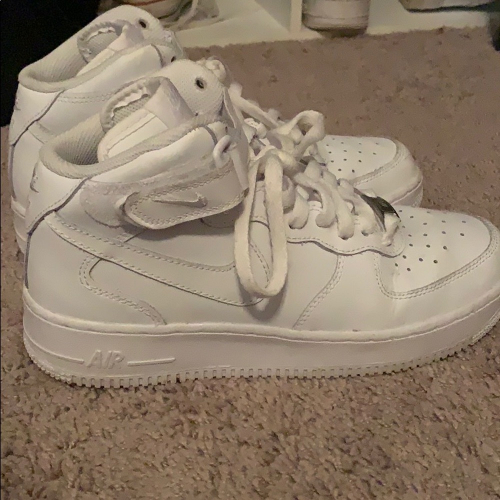 Nike Air Force ones mid high top